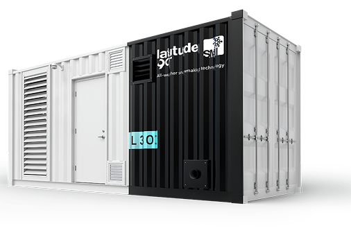 View of an L30 machine from Latitude 90